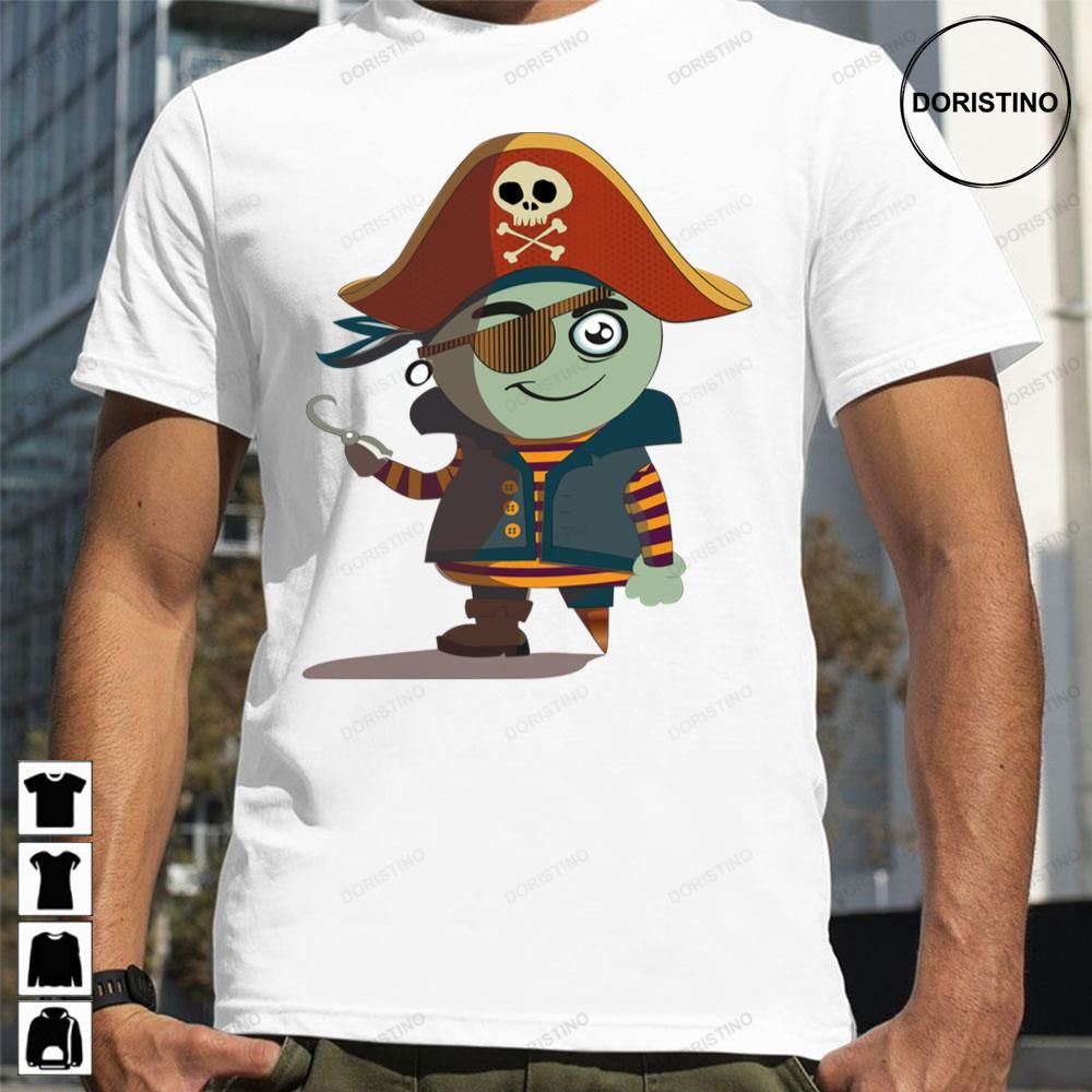 Feared Pirate High Seas Funny Awesome Shirts